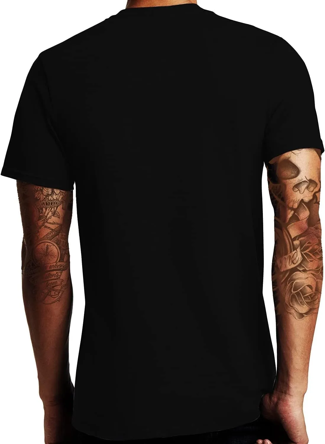 Swag Point Men’s Graphic T Shirts – 100% Cotton Short Sleeve Urban Casual Tops Streetwear Hip Hop Hipster Crewneck Tee