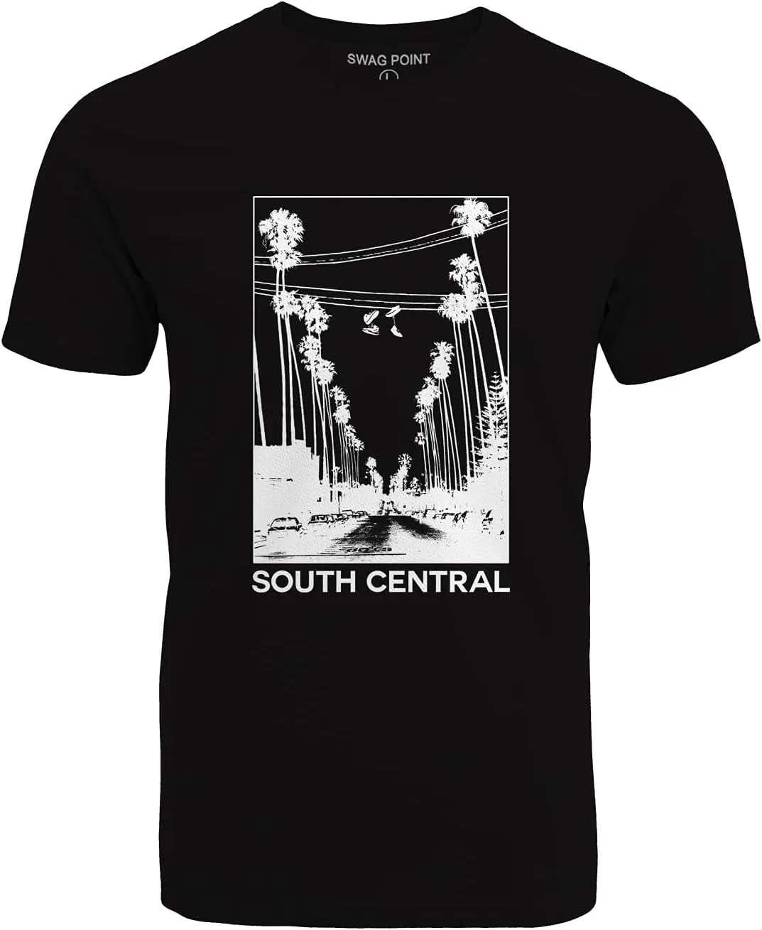 Swag Point Men’s Graphic T Shirts – 100% Cotton Short Sleeve Urban Casual Tops Streetwear Hip Hop Hipster Crewneck Tee