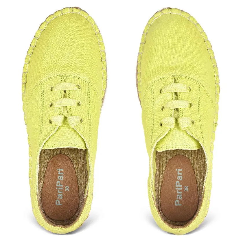 The Havana Lace-ups - Ladies Fancy Lime Shoes