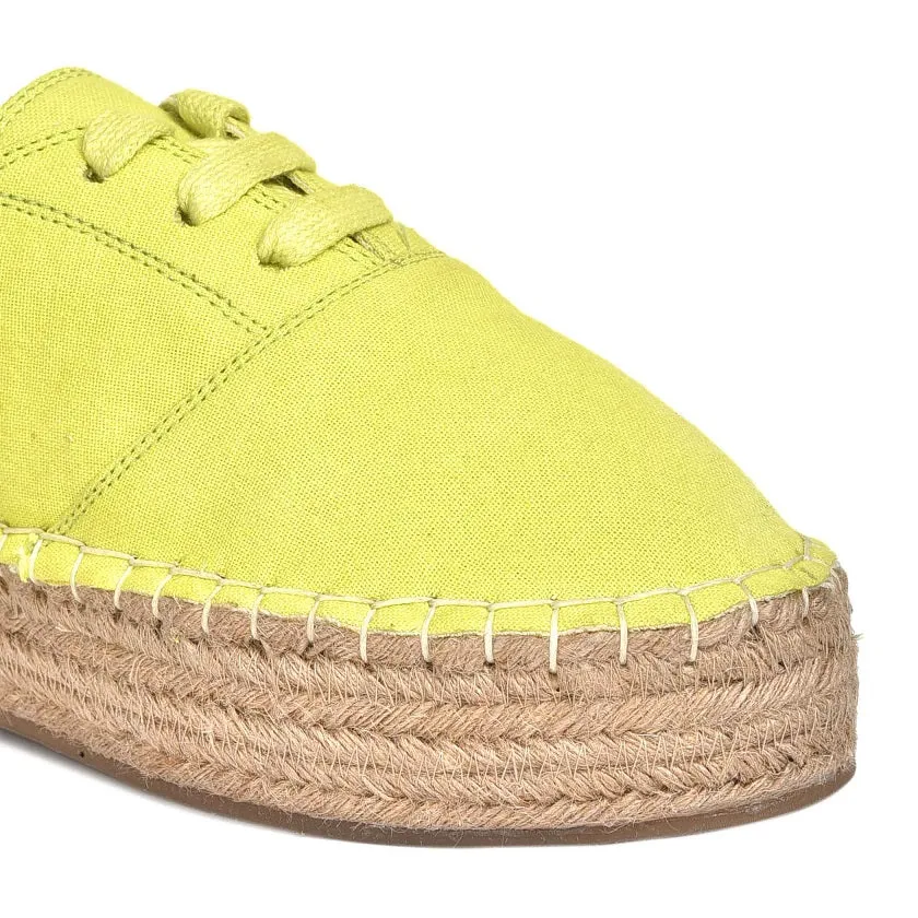 The Havana Lace-ups - Ladies Fancy Lime Shoes