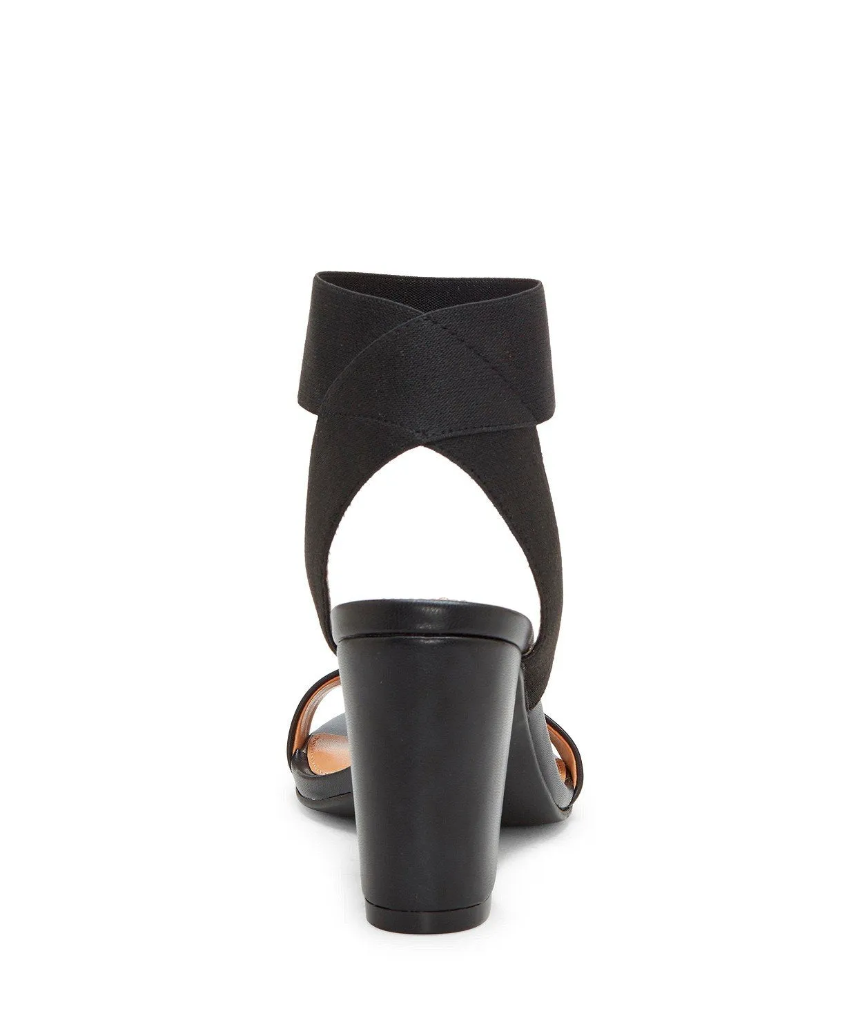 Toe (5.5, Fitted Simpson Elastic Siesto Bargain Open Private sale Sandal Heel Black) Black Jessica Block Ankle
