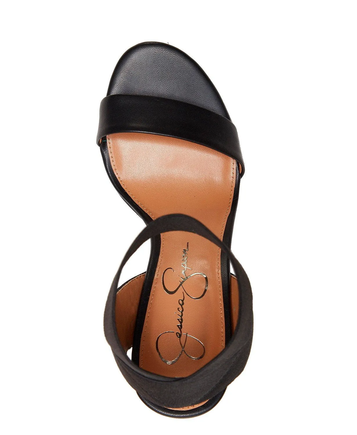 Toe (5.5, Fitted Simpson Elastic Siesto Bargain Open Private sale Sandal Heel Black) Black Jessica Block Ankle