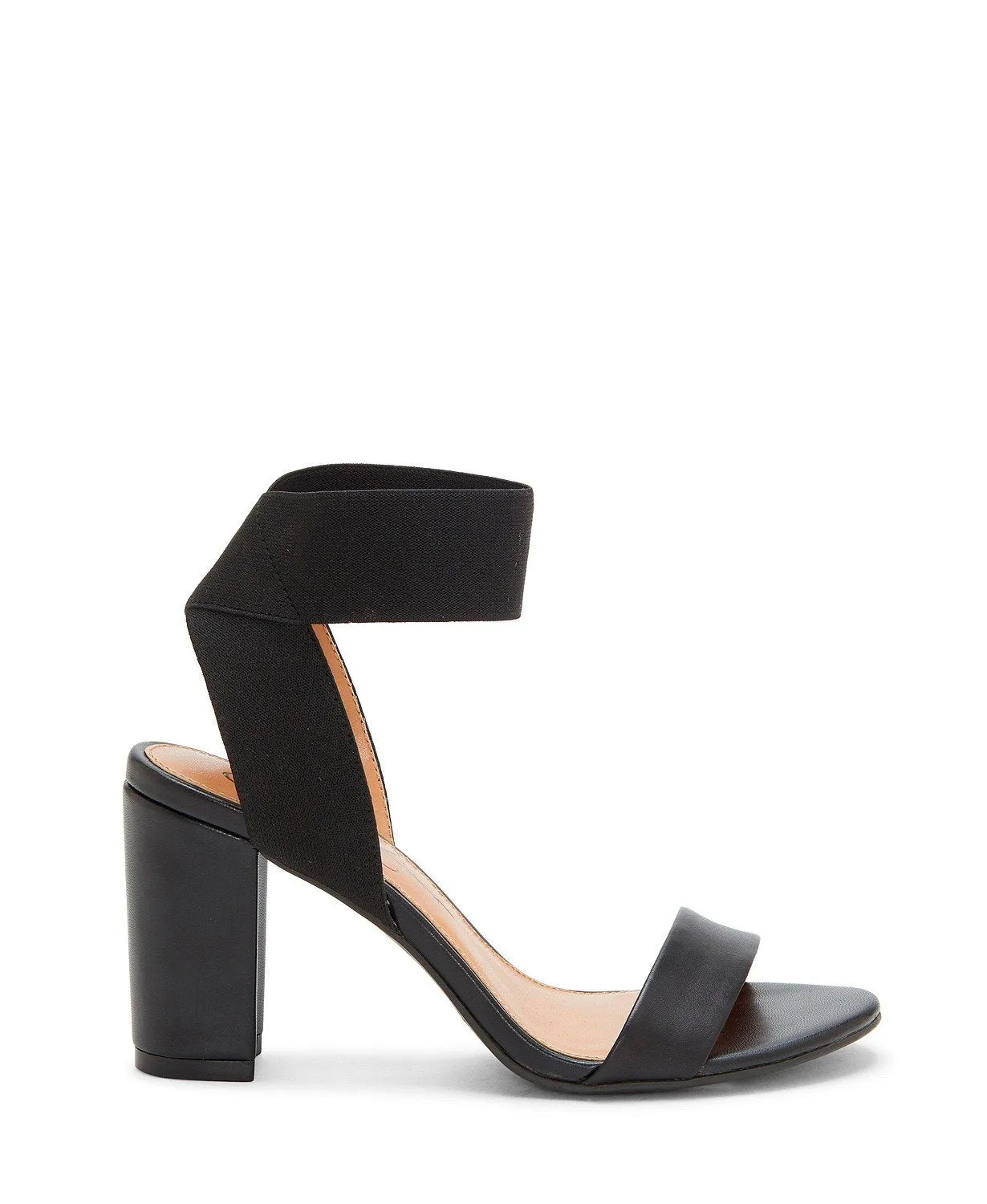 Toe (5.5, Fitted Simpson Elastic Siesto Bargain Open Private sale Sandal Heel Black) Black Jessica Block Ankle