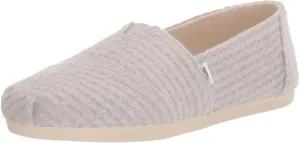 TOMS Womens Alpargata Repreve Slip On Flats Casual - Black