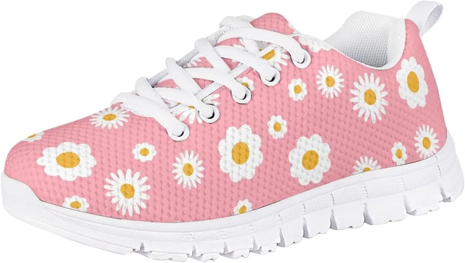 Trendy Girls Running Shoes Cute Sneakers for Kids School Athletic Shoes