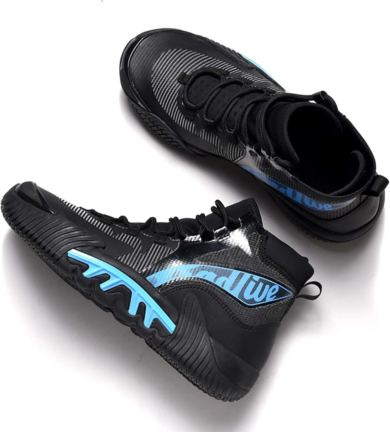 Usoway Men's Basketball Shoes Fashion Sneakers Breathable Non-Slip Walking Outdoor Training Sports Running Shoes Cushioned Fitness Tennis Shoes