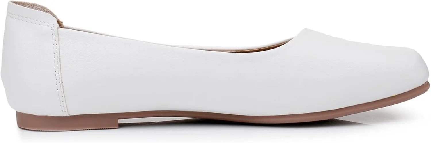 VenusCelia Women's Plain Dance Flat Shoe