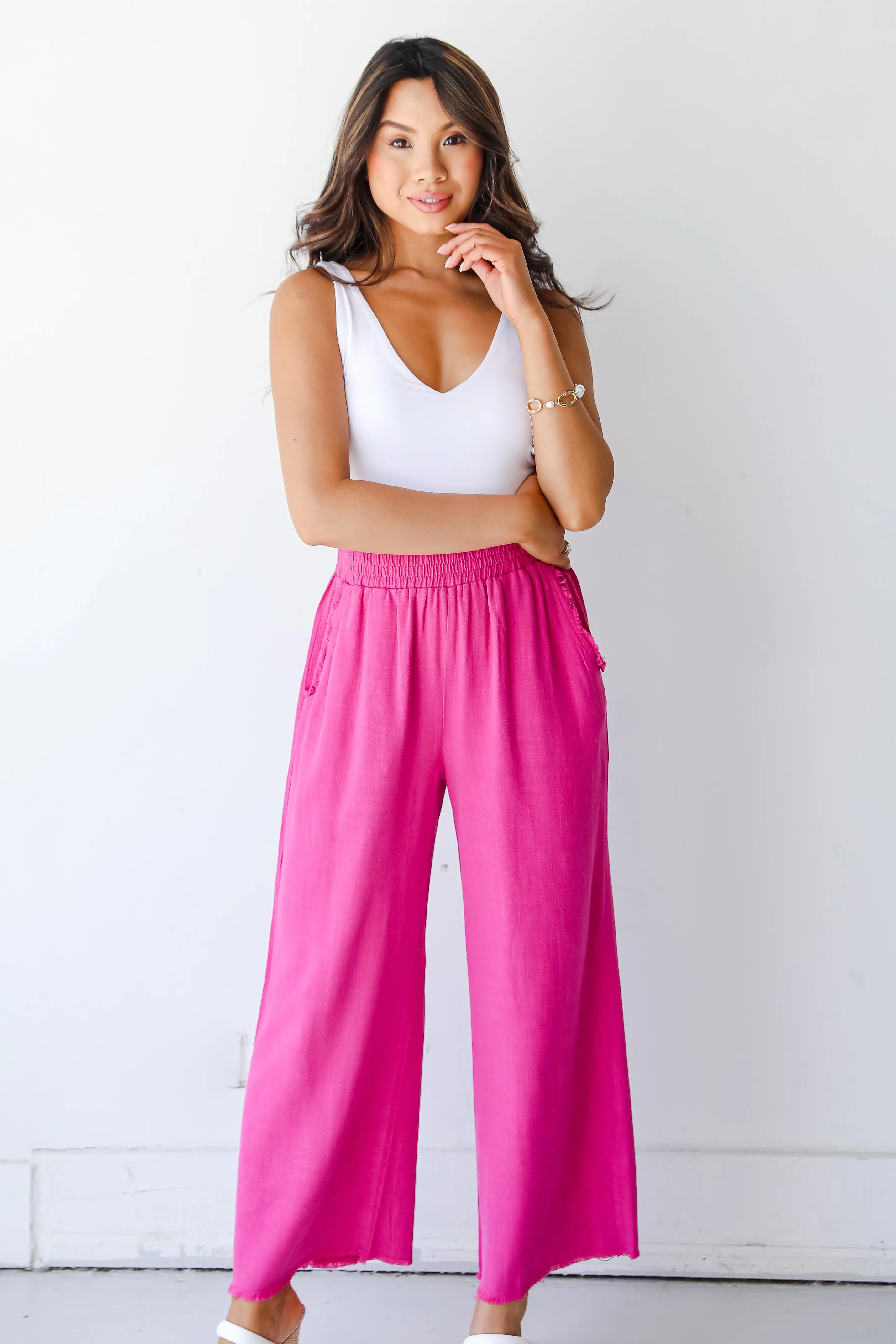 Vibrant Presence Linen Pants