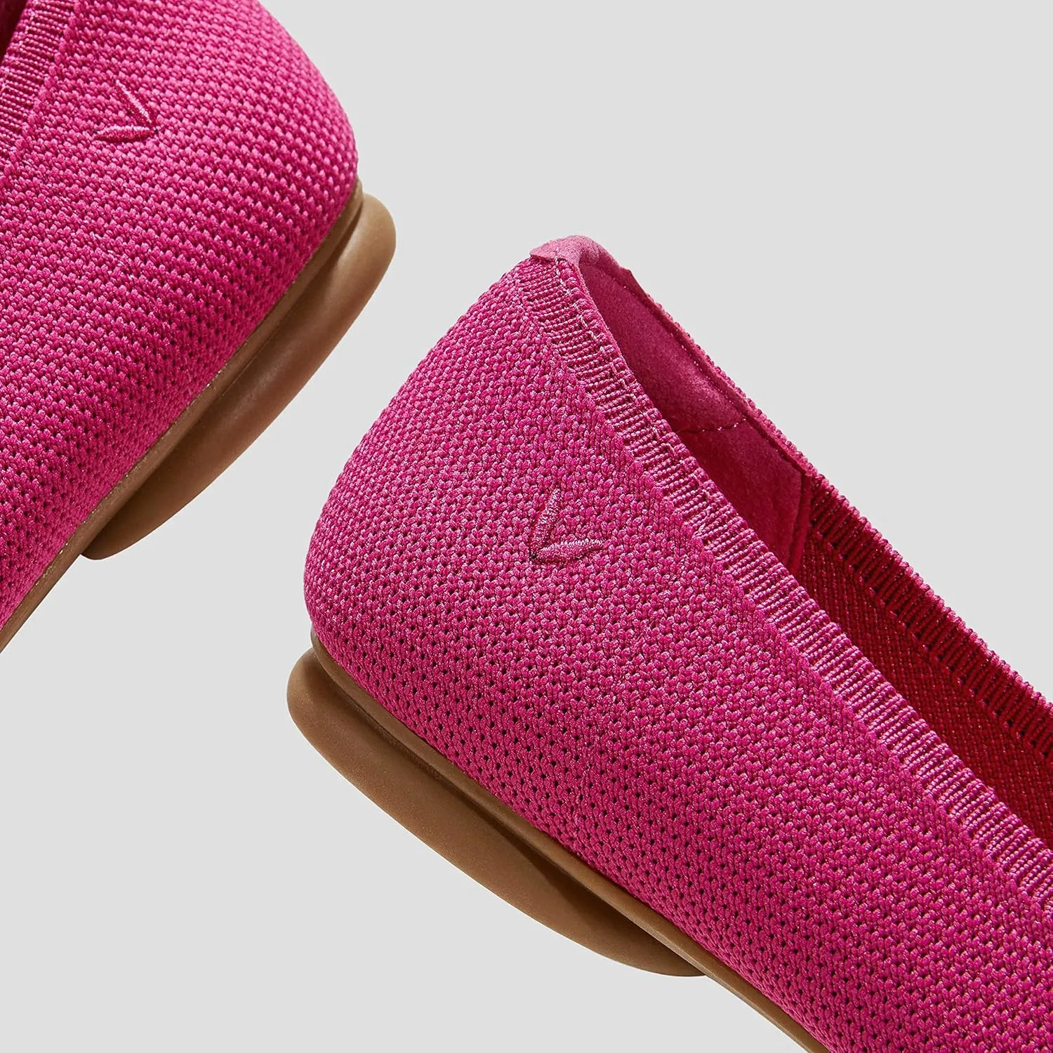 VIVAIA BiBi Women's Comfortable Flats, Casual Ballet Slip-on for Barbie Fans, Canvas or Denim, Round Toe, Pull-On, Rubber Sole, Female, Adults