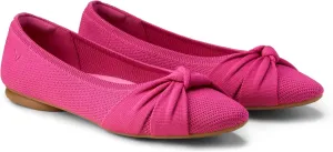 VIVAIA BiBi Women's Comfortable Flats, Casual Ballet Slip-on for Barbie Fans, Canvas or Denim, Round Toe, Pull-On, Rubber Sole, Female, Adults