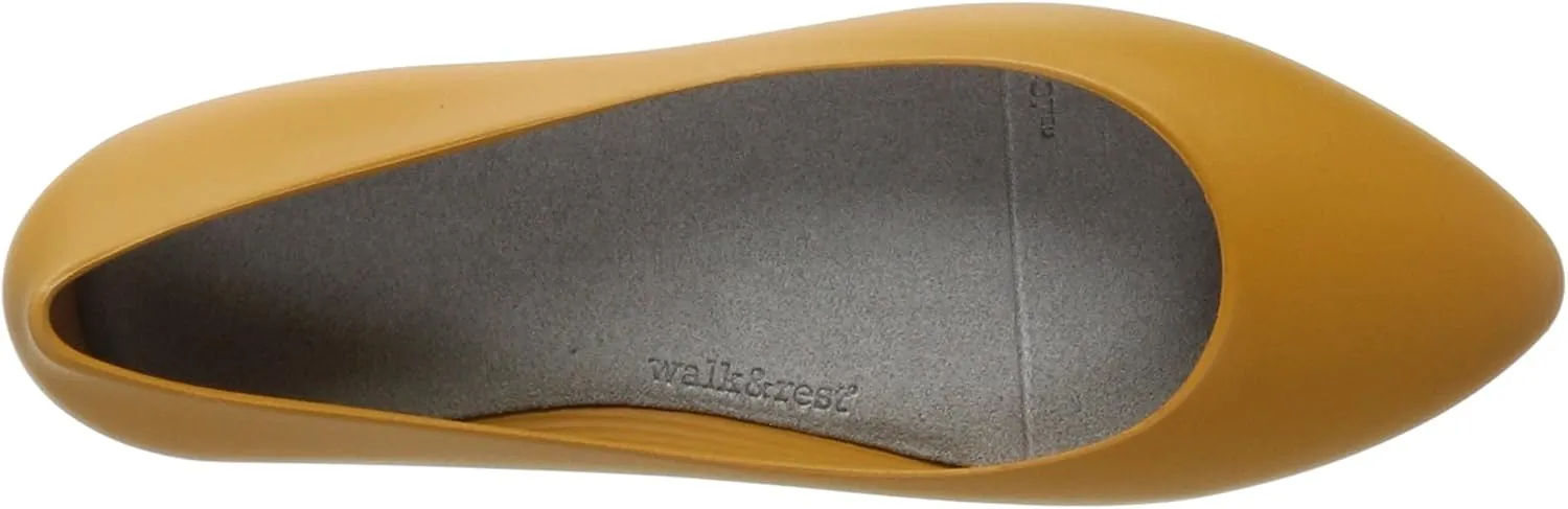 walk&rest Women's Closed-Toe Ballerina Pumps