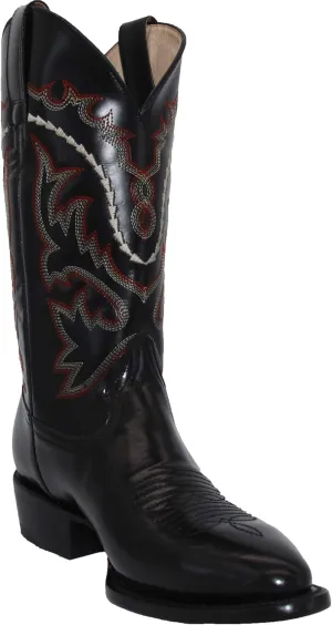 Western Shops Mens Genuine Leather Chameleon Design Western Cowboy Boot