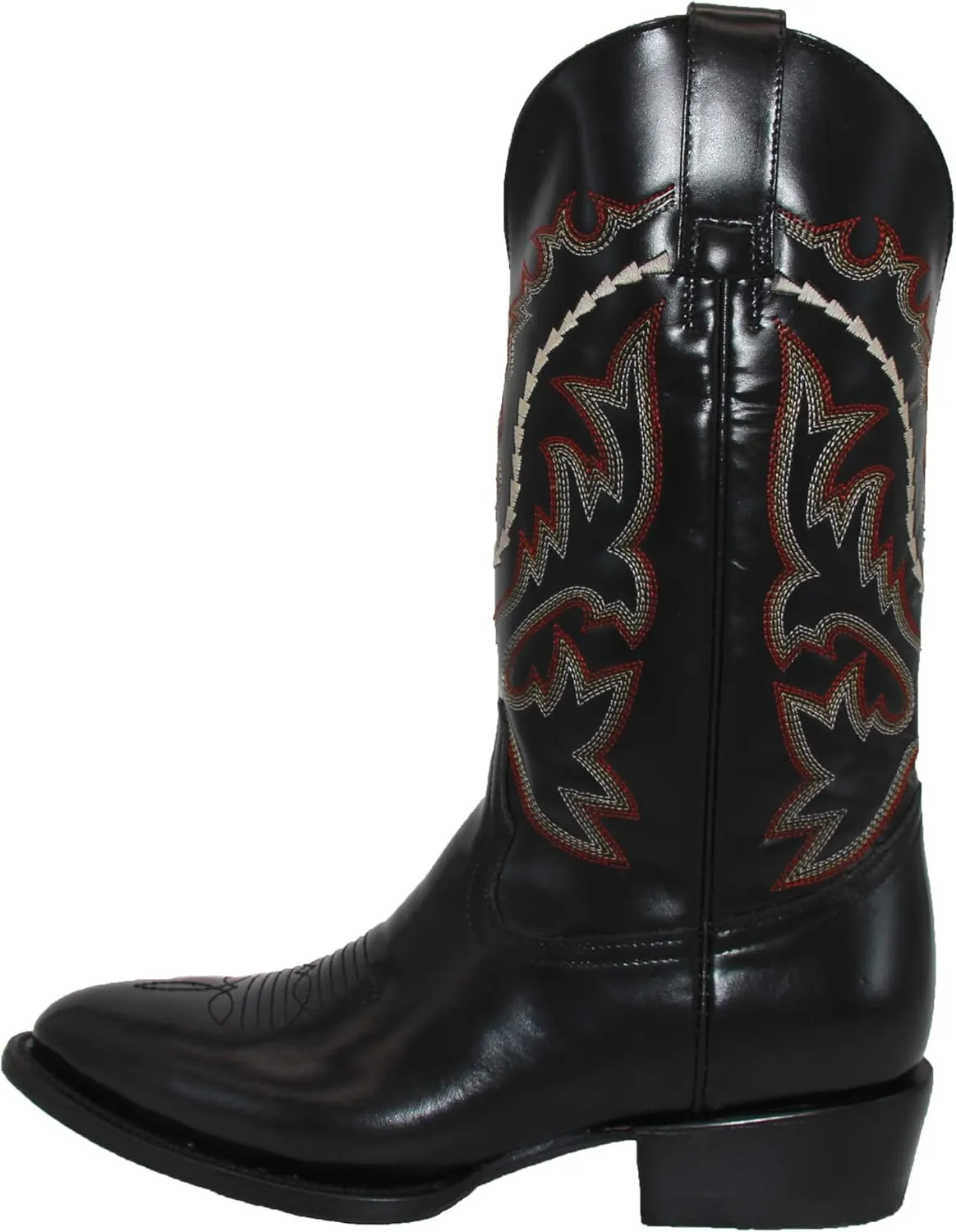 Western Shops Mens Genuine Leather Chameleon Design Western Cowboy Boot
