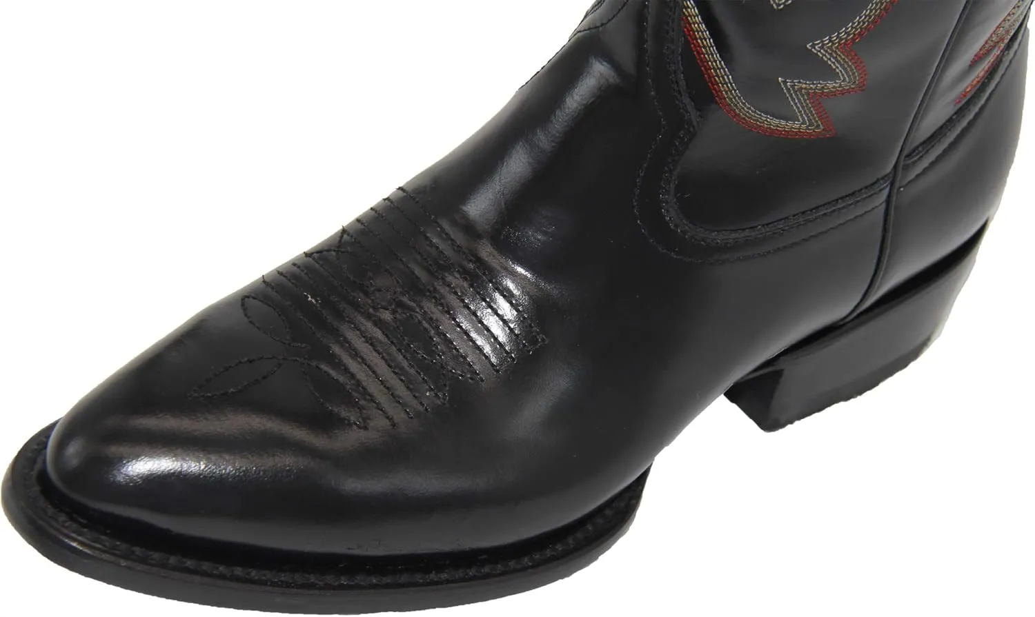 Western Shops Mens Genuine Leather Chameleon Design Western Cowboy Boot