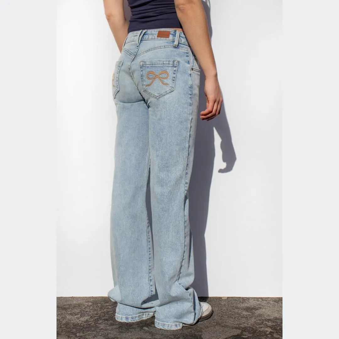Women Y2k Jeans Low Rise Wide Leg Flare Denim Pants 90S Vintage Stretch Bell Bottom Trousers Streetwear
