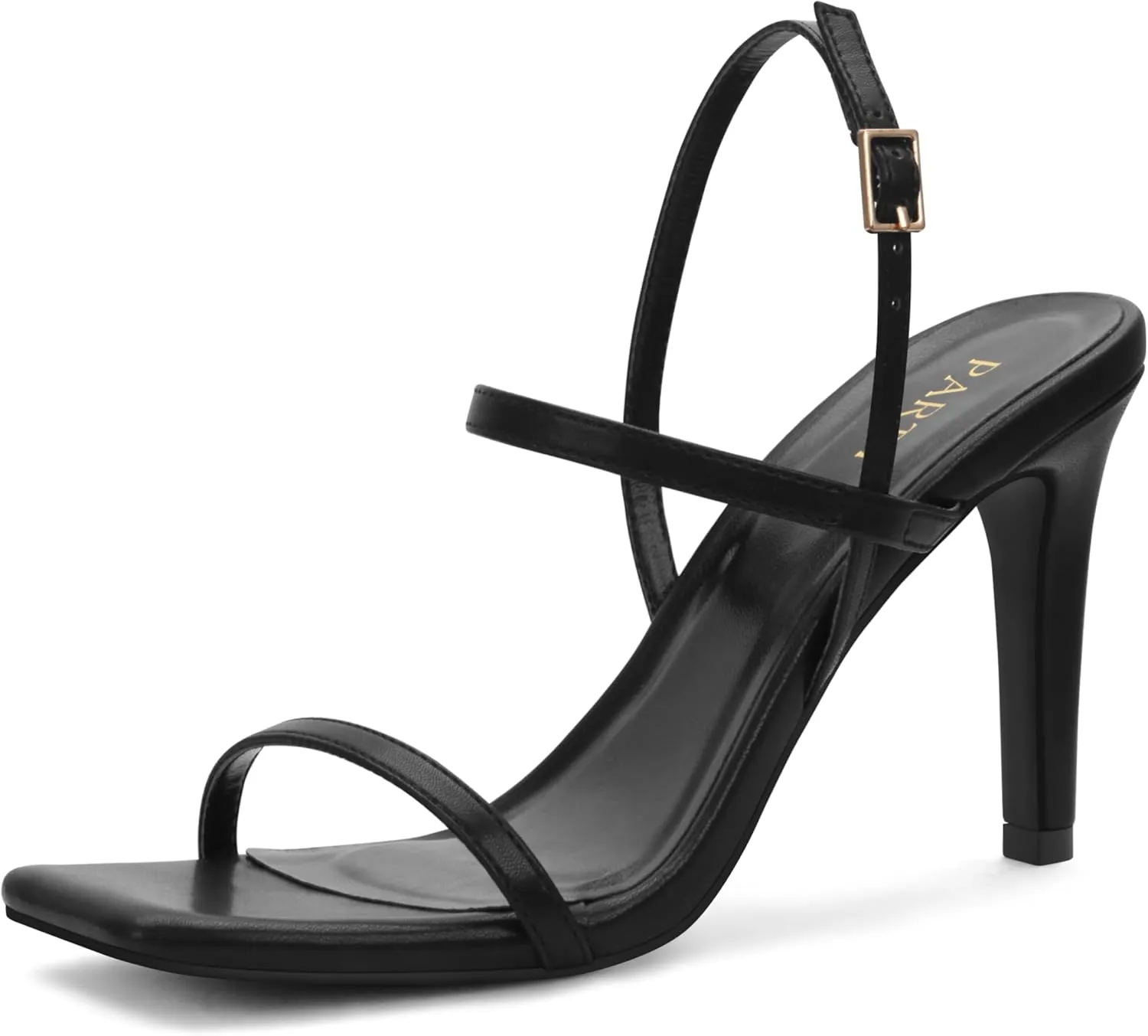 Women's Strappy High Heeled Sandals Open Toe Ankle Strap heels Comfy Weddings Shoes